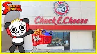 Chuck E Cheese Arcade Games  Pizza  Fidget Spinner Prizes [upl. by Sean]