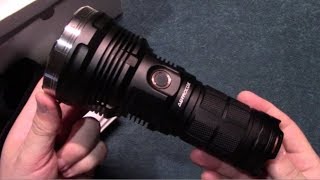 AstroLux MF02S Flashlight Review [upl. by Yebot]