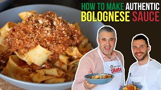 How to Make AUTHENTIC BOLOGNESE SAUCE Like a Nonna from Bologna [upl. by Alleiram507]