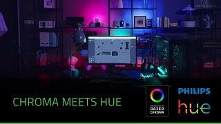 Razer Chroma  Philips Hue [upl. by Eyanaj]