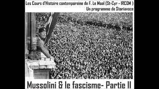 Mussolini et le fascisme italien [upl. by Betteanne]