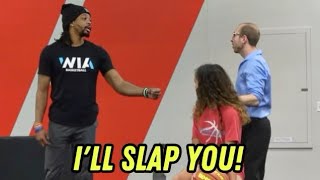 Basketball Trainer Gets Heated [upl. by Ellimaj]