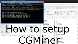 How to Setup CGMiner to Mine Cryptocurrencys Litecoin amp Dogecoin [upl. by Yslek]