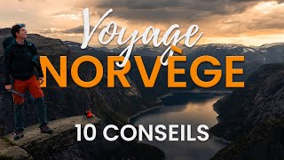 VOYAGE En NORVÈGE  10 Conseils  Notre Itinéraire [upl. by Ydnik]