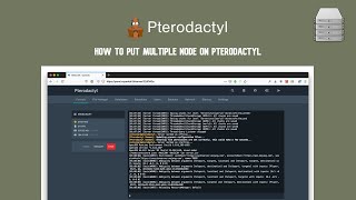 SPECIAL 10K VIEWS HOW TO PUT MULTIPLE NODE ON PTERODACTYL [upl. by Morie622]