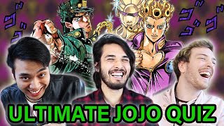 The ULTIMATE JoJo QUIZ is IMPOSSIBLE ft Gigguk amp CDawgVA [upl. by Suired]