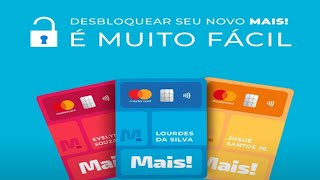 CARTÃO MAIS DESBLOQUEIO COMO FAZER [upl. by Eelloh]