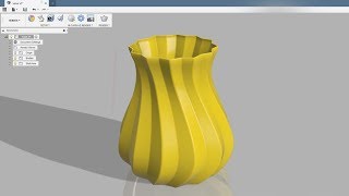 Fusion 360  Vase [upl. by Drescher]