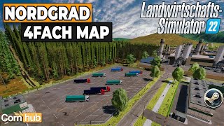 LS22 Maps  Nordgrad  LS22 Mapvorstellung [upl. by Ameekahs]