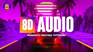 HOW TO MAKE 8D AUDIO  Audacity Tutorial  Fast amp Easy 2021 [upl. by Nhguavaj]