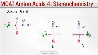 Amino Acid Stereochemistry R and S vs D and L Configuration [upl. by Kendyl269]