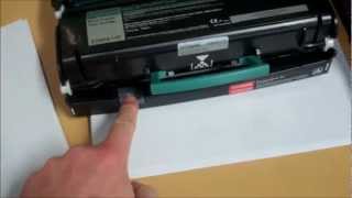 Lexmark Printer  Change Toner [upl. by Terzas393]