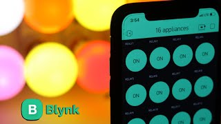 My biggest Home Automation project using Blynk amp ESP32 [upl. by Anomor593]