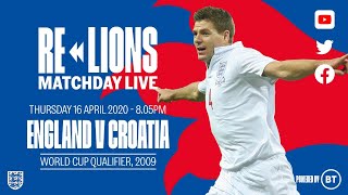 England 51 Croatia  Full Match  World Cup Qualifier 2009  ReLions [upl. by Rehpetsirhc]