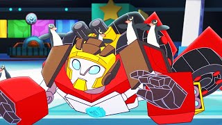 Animal Anarchy  Full Episodes  Rescue Bots Academy  Transformers Junior [upl. by Mairhpe]