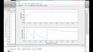 Butterworth analog High Pass Filter in Matlab [upl. by Enneyehc759]