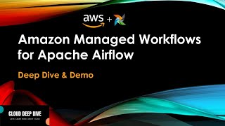 Amazon Managed Workflows for Apache Airflow Demo  Amazon MWAA  Apache Airflow Jan 2021 [upl. by Amsden]