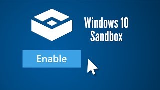 How to Enable Sandbox in Windows 10 [upl. by Halian]