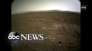 NASA unveils stunning new video of Mars landing [upl. by Ennayehc45]