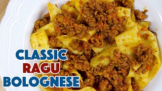 Classic Traditional Ragù Bolognese Sauce Recipe  So Easy  Glen And Friends Cooking [upl. by Tildy]