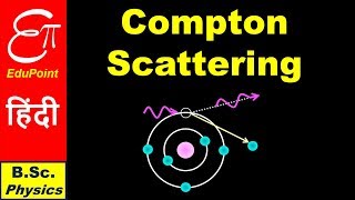 COMPTON EFFECT  Quantum Mechanics in HINDI for BSc [upl. by Milak309]