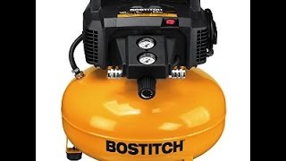 Review Bostitch 6 Gallon Pancake Air Compressor [upl. by Mazonson]