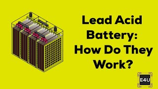 Lead Acid Battery How Do They Work  Working Animation  Electrical4U [upl. by Ainyt821]