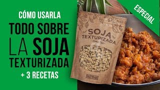 TODO sobre la 🌱 SOJA TEXTURIZADA 3 RECETAS  SOJA de MERCADONA y CÓMO USARLA [upl. by Cower645]