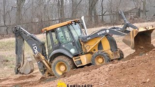 John Deere 310 Backhoes at Work [upl. by Roi]