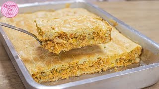 TORTA DE FRANGO DE LIQUIDIFICADOR SUPER FÃCIL  RECEITAS DA CRIS [upl. by Rehsa]