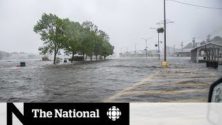 Nova Scotia town sinking as sea levels rising [upl. by Ai]