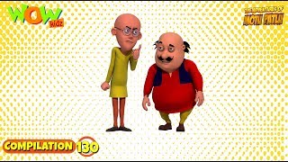 Motu Patlu  Non stop 3 episodes  3D Animation for kids  130 [upl. by Urbai]