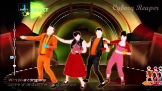 Just Dance 4 Elvis Presley Jailhouse Rock Xbox Kinect [upl. by Llehcor991]