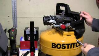 Bostitch Compressor Cover Removal Remove [upl. by Gracia916]