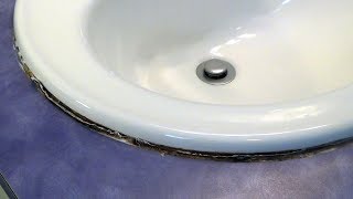 How to ReCaulk a Sink [upl. by Minni]