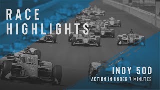 2021 Race Highlights  Indianapolis 500 [upl. by Anahsohs]