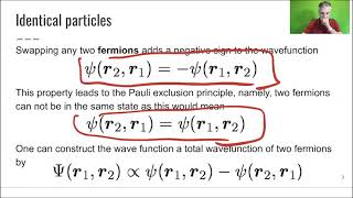 L11 Fermions Bosons and Fields Quantum Field and Matter [upl. by Noirad]