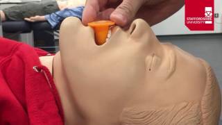 Oropharyngeal Airway Insertion [upl. by Llednahs]