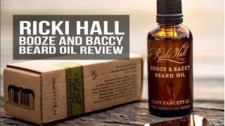 Ricki Hall and Captain Fawcett Beard Oil Review  A beard oil that wears like a cologne [upl. by Huxham]