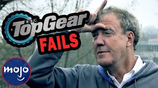 Top 10 Funniest Top Gear Fails [upl. by Rosamond]