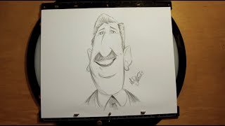 How to Draw a Disney Caricature l DrawWithDisneyAnimation [upl. by Narot]