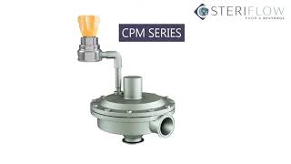 CPM Valve Tutorial  Air Loaded Sanitary Constant Pressure Modulating Valve [upl. by Hildagard]