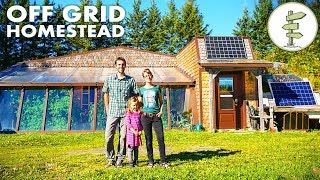 Homesteading Family Living OffGrid in a Spectacular Earthship [upl. by Anavlis]