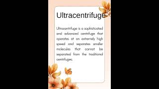 Ultracentrifuge [upl. by Anastasie440]