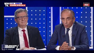 Débat Mélenchon VS Zemmour  Le replay [upl. by Ettenay543]