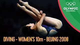 Womens 10m Platform  Diving  Beijing 2008 Replays [upl. by Nallid]