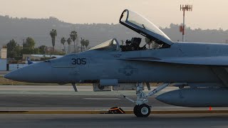 Loud FA18E Super Hornet Departure [upl. by Som]