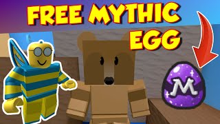 FREE MYTHIC EGG  100 BROWN BEAR QUESTS COMPLETE Bee Swarm Simulator [upl. by Aseneg]