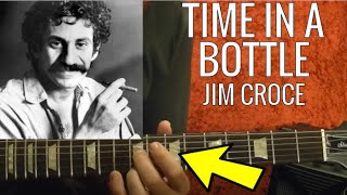 Time In a Bottle  Jim Croce  Guitar Lesson [upl. by Ariaic560]