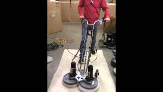 Rotovac Wide Track Bonnet Cleaning Encapsulation Demo [upl. by Hugues]